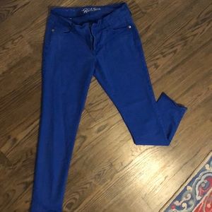 Blue Rockstar pants!